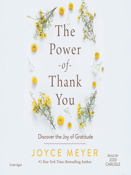 Imagen de portada para The Power of Thank You